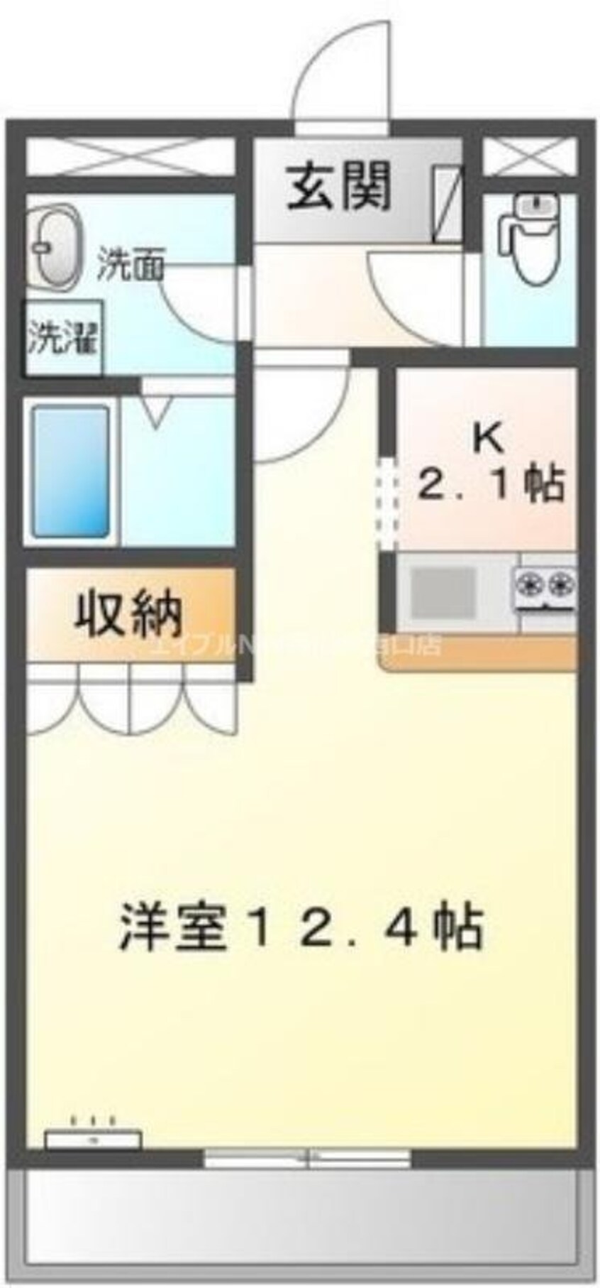 間取図 サン・プレイン