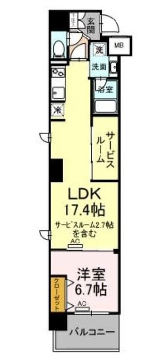 間取図 GOLD　WINGⅡ