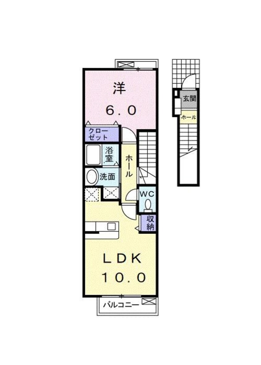 間取図 ジュネス小林