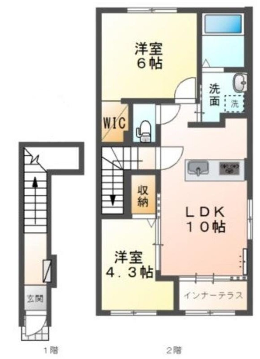 間取図 オータムめぐみⅢ