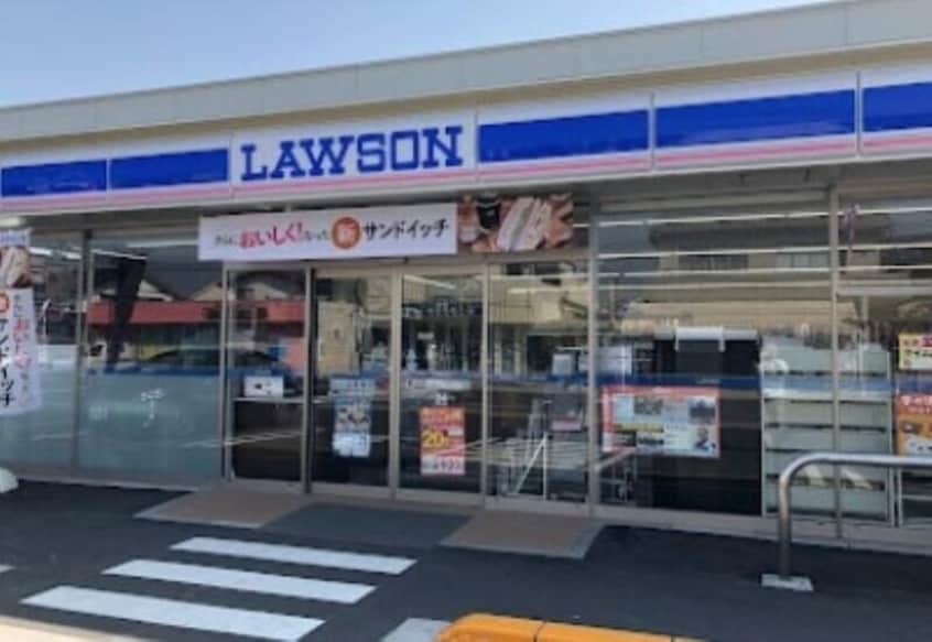 ローソン岡山庭瀬店(コンビニ)まで491m REGALEST 庭瀬Ⅱ
