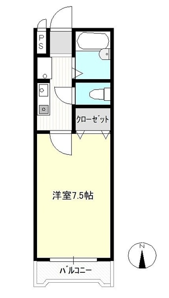 間取図 ウエストヒルズ野田　B棟