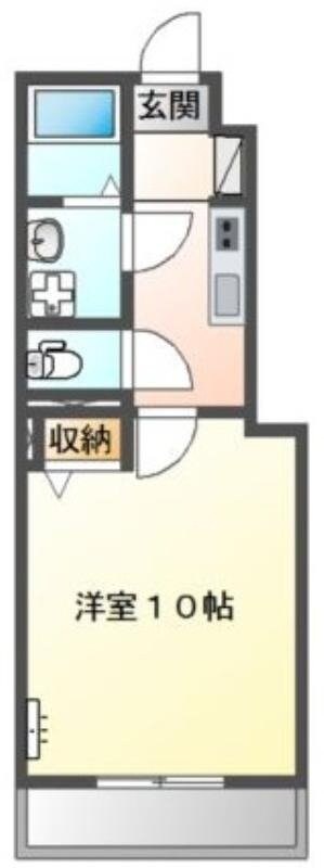 間取り図 ソレイユ旭川