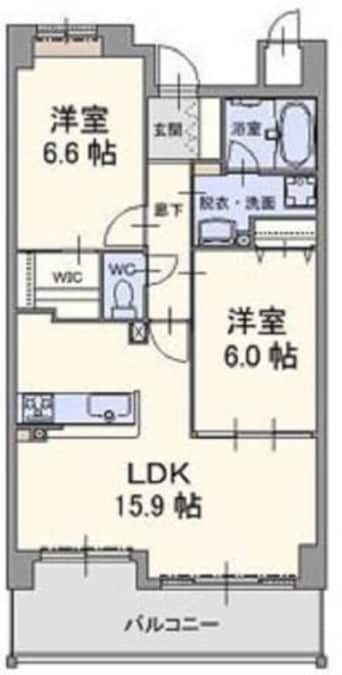間取図 グランマスト伊島