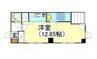 LABLACORE丸の内 1Rの間取り