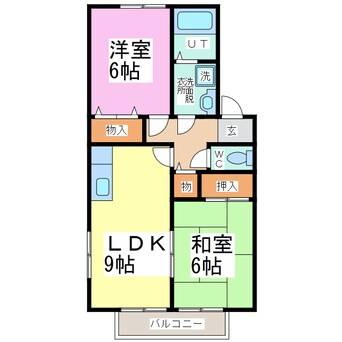 間取図 パサージュ絵夢