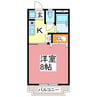エトワール21 1Kの間取り