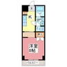 シティパークFK 1Kの間取り
