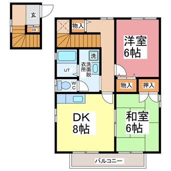 間取図 キャッスル絵夢