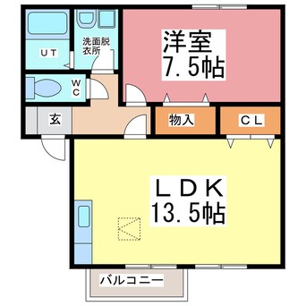 間取図 メゾン・ド・ヴェルデ