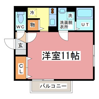 間取図 セレッサ花堂B棟