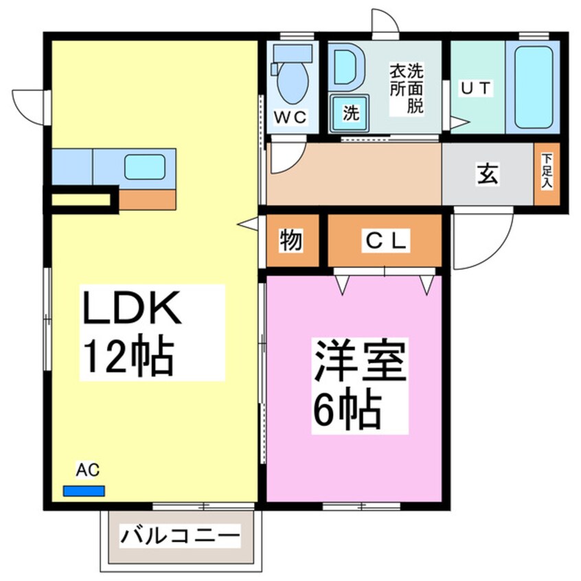 間取図 グランファーレ開発