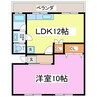 ＡＴＹ 1LDKの間取り