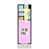 シャトレＵ 1Kの間取り