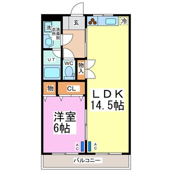 間取図 シャトレＵ