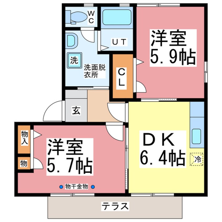 間取図 ガーデンハイツ清澄