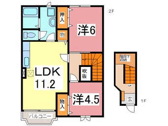 間取図 コーポラス朝来