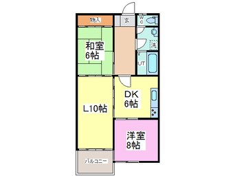 間取図 フェルティ経田