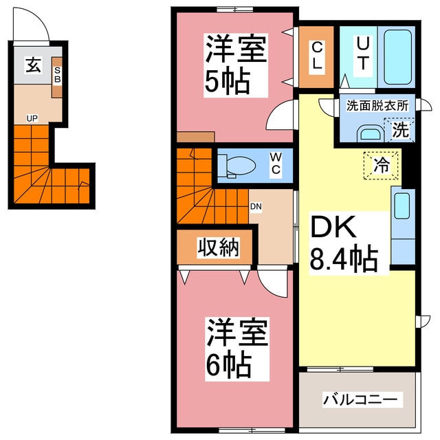 間取り図 ブリージー　アヴェニュー