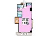 ウエストヴィレッジ 1Rの間取り
