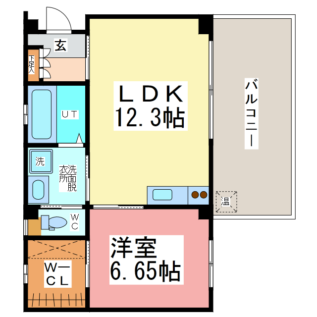 間取り図 シティハイムⅡ