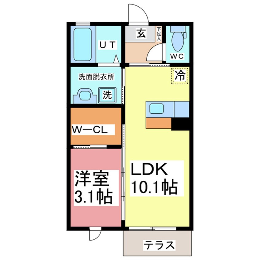 間取図 ビューカルチェ