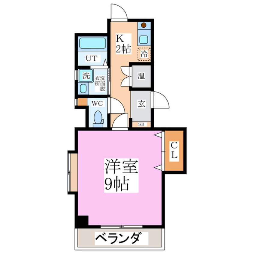 間取図 メゾンぱるむ