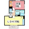 シングルズドリーム 1LDKの間取り