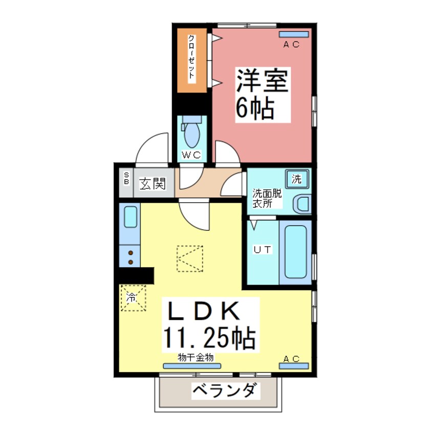 間取図 メゾン・ユイット