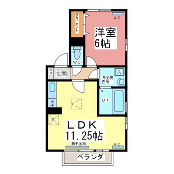 間取図 メゾン・ユイット