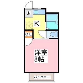 間取図 メゾンやなと