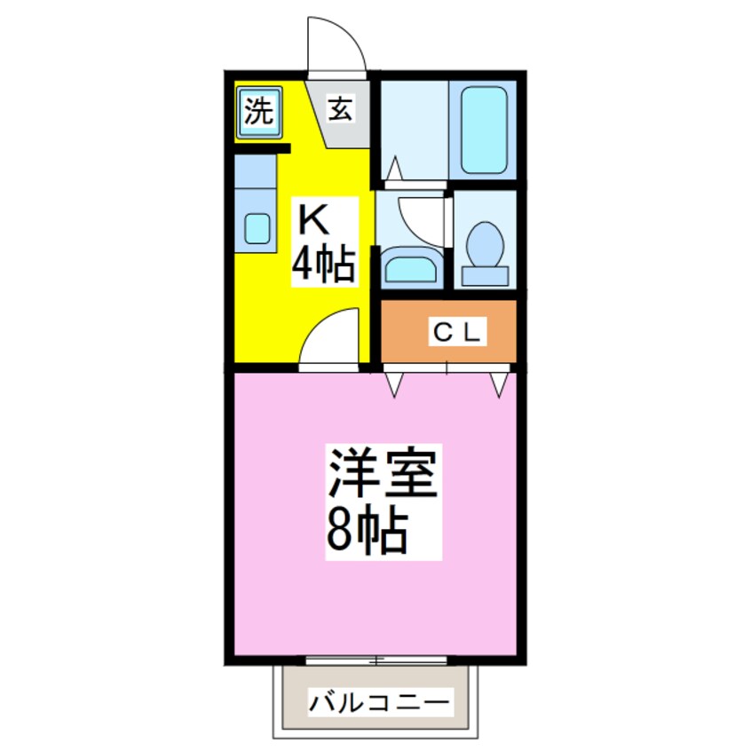 間取図 セジュールやなと