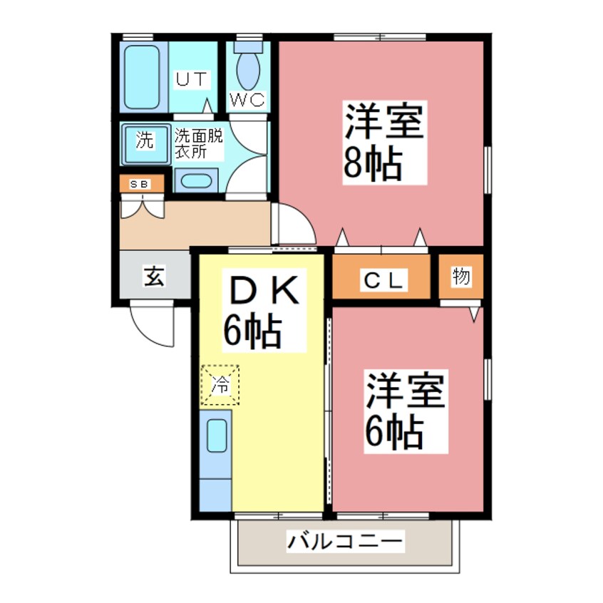 間取図 メゾン・ド・セジュール