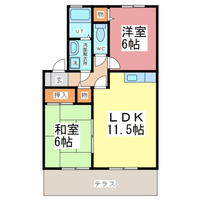 間取図 グラン・エスポワール