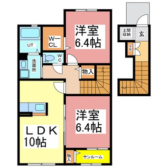 間取図 シャーメゾン秀光