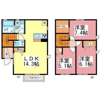 間取図 ＯＰＵＳ.Ⅳ
