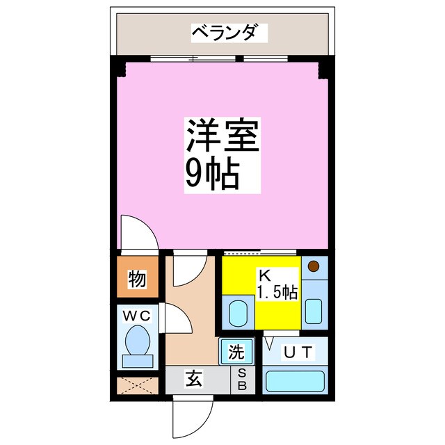 間取り図 パセオ江端