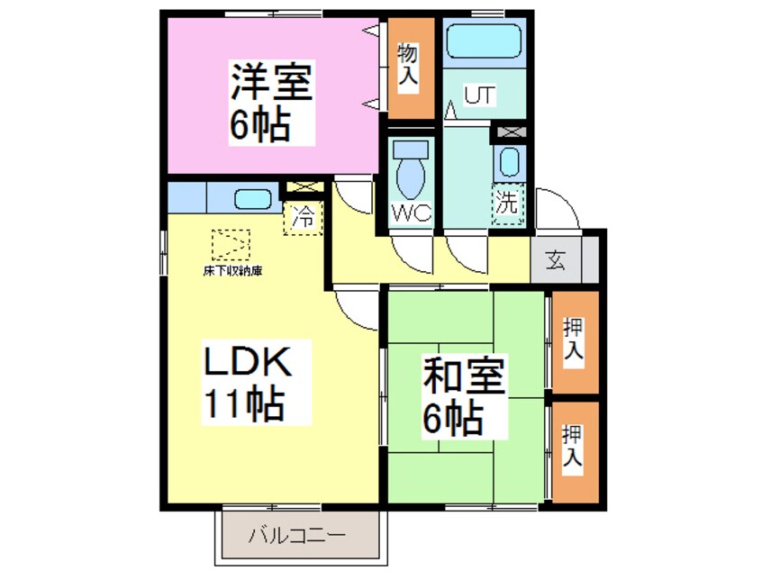 間取図 ファミールＡＫＩ