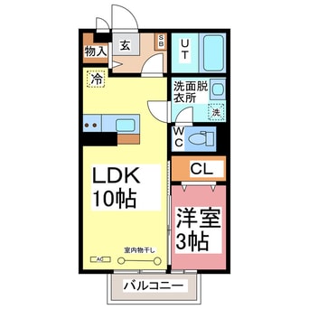 間取図 グリーンリーフ