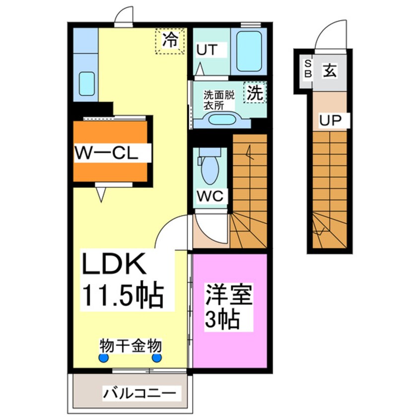 間取図 プレミア　Ｎ棟・Ｈ棟