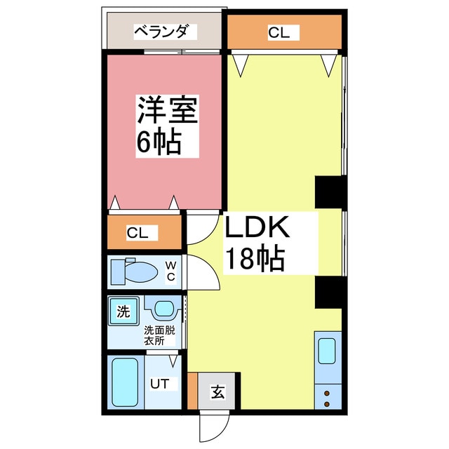 間取り図 パストラルエキタⅡ