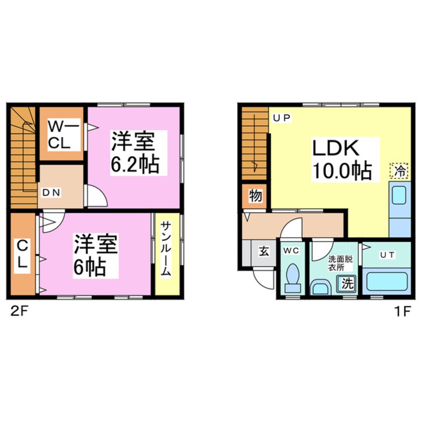 間取図 エテルネル・ソレイユ