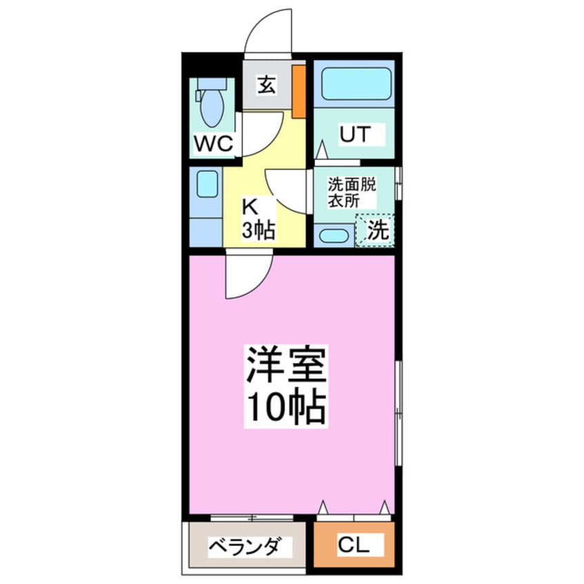 間取図 カーサ・ソレアード