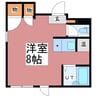 タウンホーム菅谷 1Rの間取り