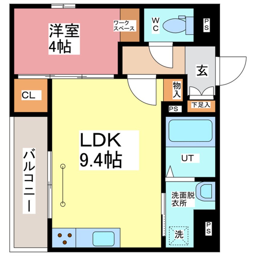 間取図 プロヌーブ舞屋