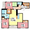 ソリューションズ　テン 3LDKの間取り