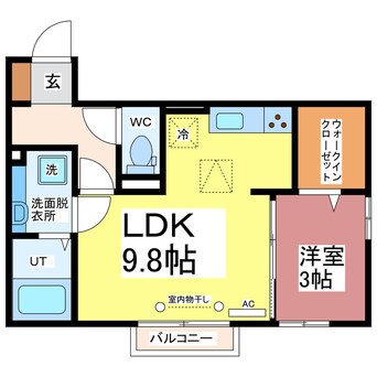 間取図 クレシア山総Ⅱ