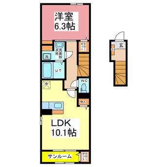 間取図 ヴィセオβ