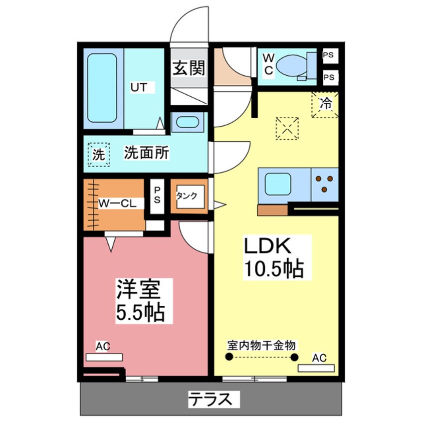 間取図 Alhambra (ｱﾙﾊﾝﾌﾞﾗ) Dexu(ﾄﾞｩｰ)