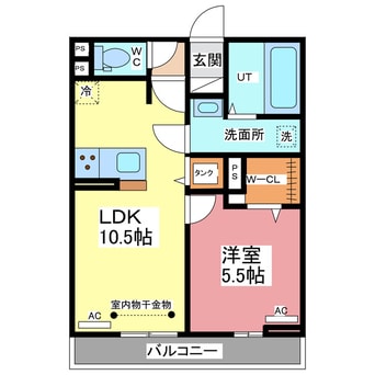 間取図 Alhambra (ｱﾙﾊﾝﾌﾞﾗ) Dexu(ﾄﾞｩｰ)